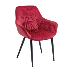 Kėdė 967, raudona, 63x61x81 cm