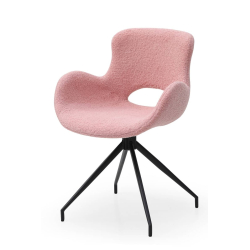 Kėdė 969, rožinė, 56x57x83 cm