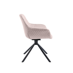 Kėdė 399, rožinė, 64x63x82 cm