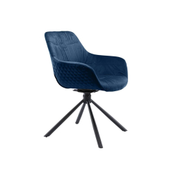Kėdė 399, mėlyna, 64x63x82 cm