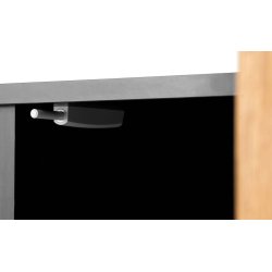 Spintelė LOFTY OAK, 102x41x83 cm