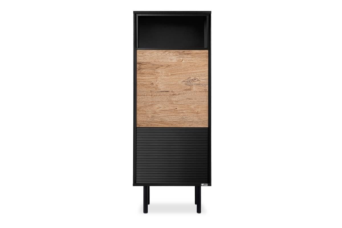 Spintelė LOFTY GRAFIT, 52x41x135 cm