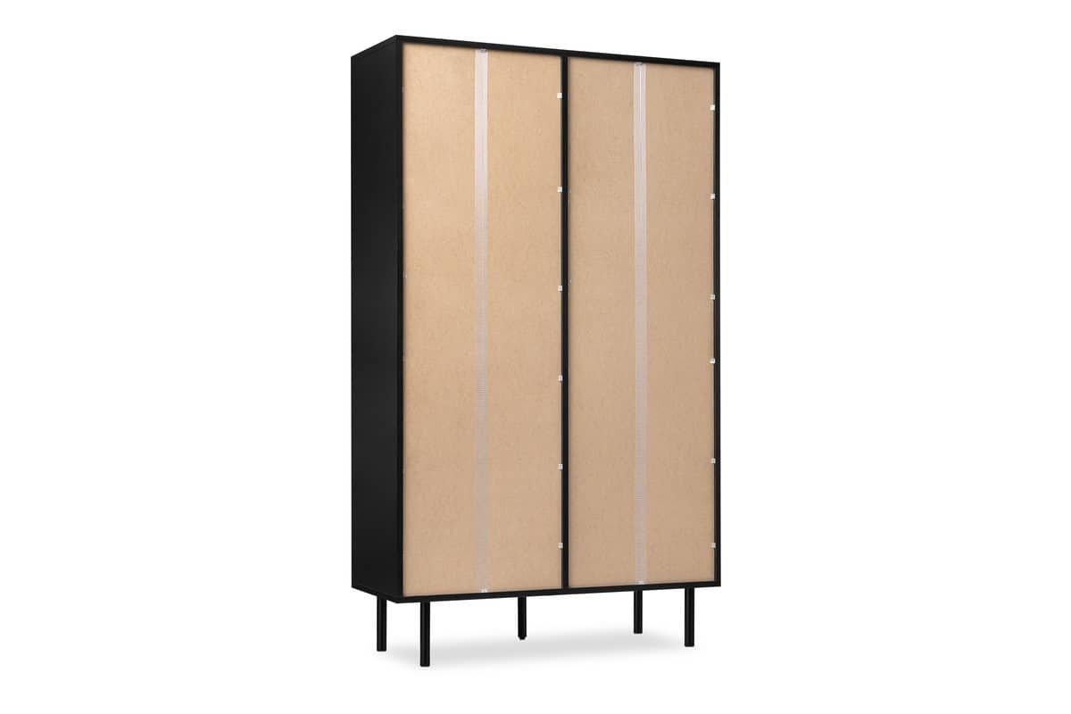 Vitrina LOFTY GRAFIT, 102x41x174 cm