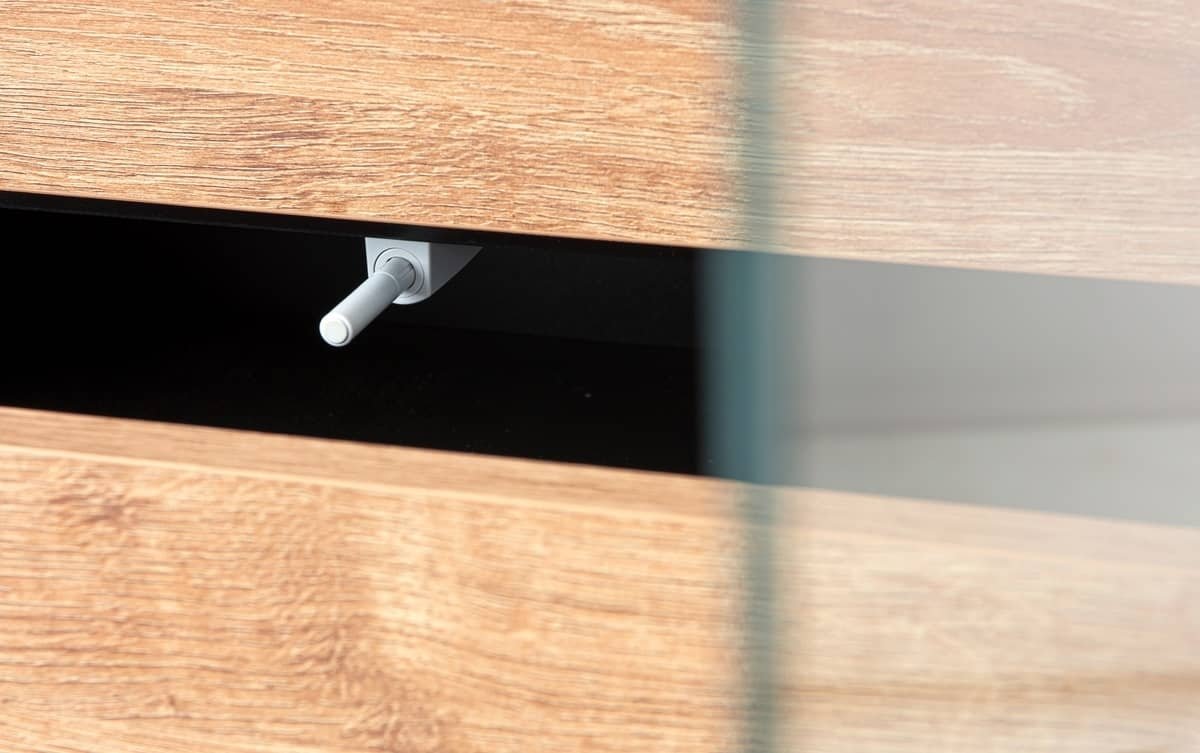 Vitrina LOFTY OAK, 102x41x174 cm