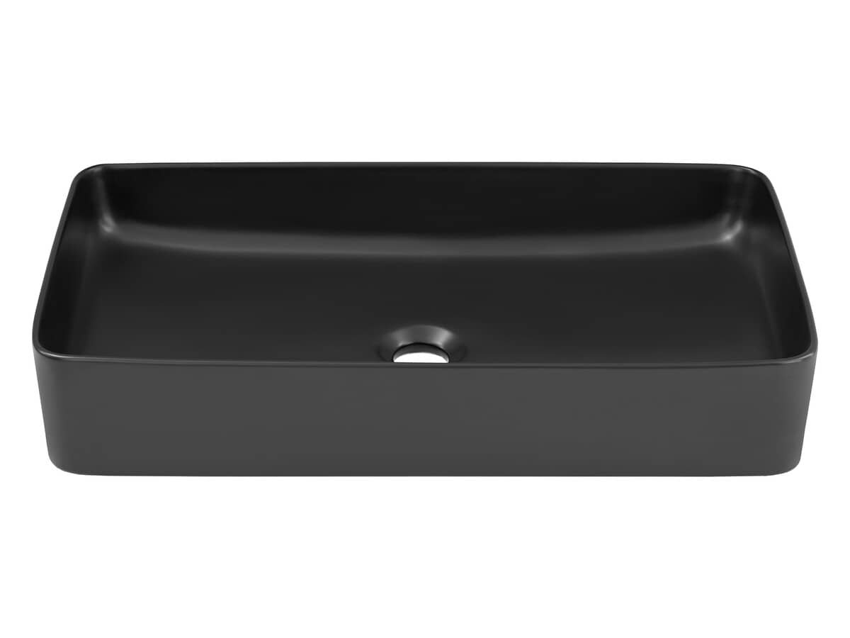 Pastatomas praustuvas AFH6275, juodas, 61x34x11 cm