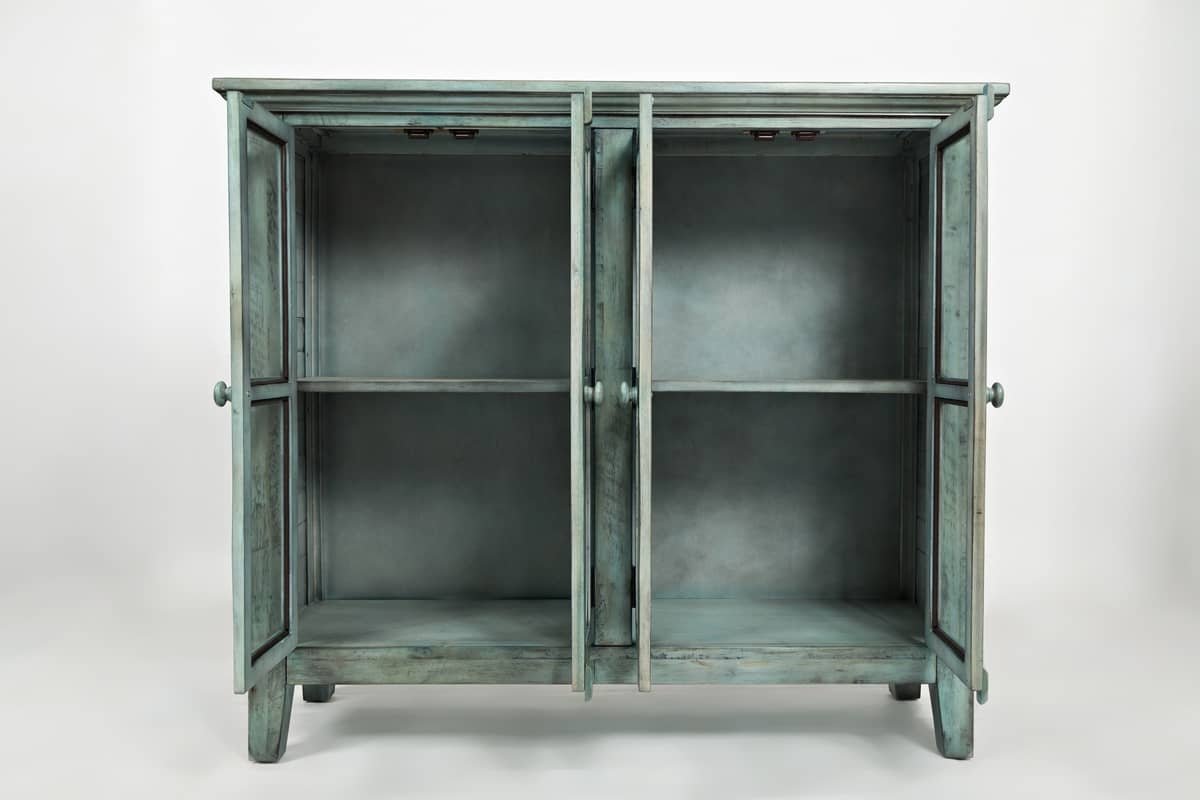Spintelė AVELLINO, turkio-mėtų, 122x38x107 cm