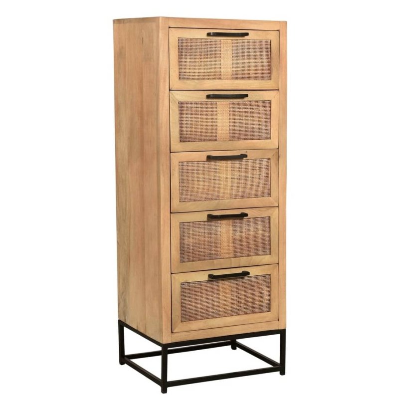 Komoda CANE, 45x35x115 cm