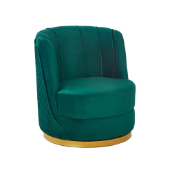 Fotelis SF371, žalias, 68x57x77 cm