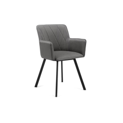 Kėdė PYRO, pilka, 56x46x84 cm