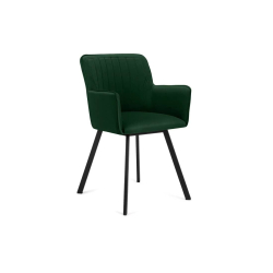 Kėdė PYRA, žalia, 56x46x84 cm