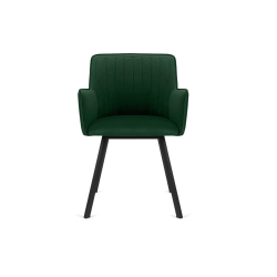 Kėdė PYRA, žalia, 56x46x84 cm
