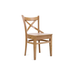Kėdė TEMO, šviesaus ąžuolo, 45,5x43x81,5 cm