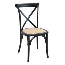 Kėdė KENA, juoda, 48x52x89 cm