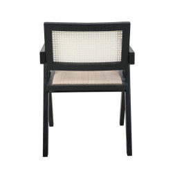 Kėdė KENA, juoda, 52x58x78 cm