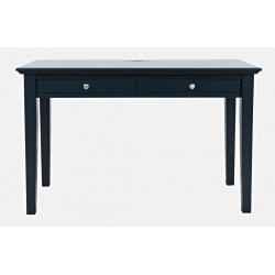 Darbo stalas AVELLINO, tamsiai mėlynas, 122x51x79 cm