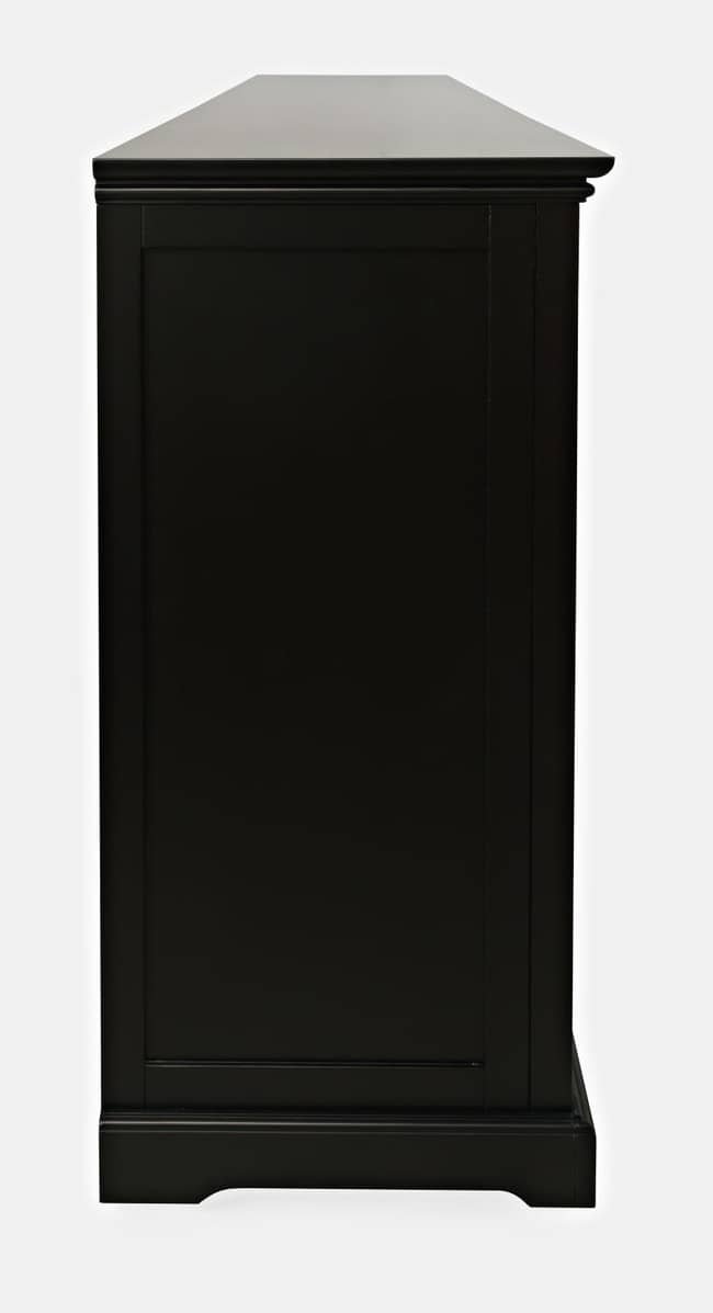 Spintelė AVELLINO, juoda, 244x43x92 cm