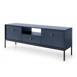 TV staliukas GEMA, mėlynas, 154x39x56 cm