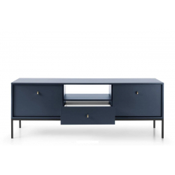 TV staliukas GEMA, mėlynas, 154x39x56 cm
