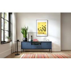 TV staliukas GEMA, mėlynas, 154x39x56 cm