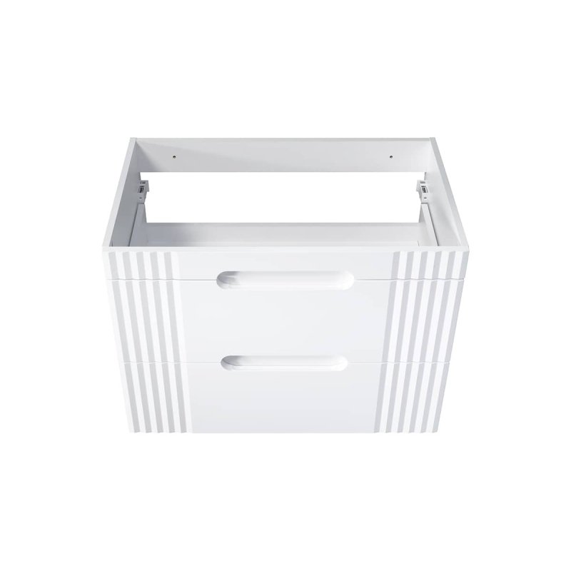 Pastatoma vonios spintelė su praustuvu 828 FIJI WHITE