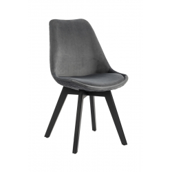 Modernaus dizaino kėdė, prabangaus dizaino, Veliūriniu audiniu aptraukta