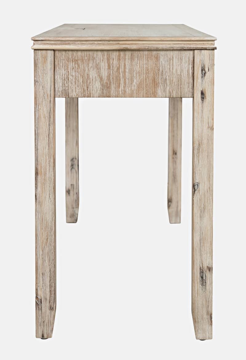 Darbo stalas AVELLINO, rudas, 122x46x76 cm