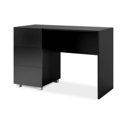Darbo stalas PAVA, juodas, 110x55x77 cm
