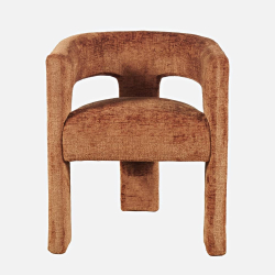 Minkšta kėdė LEITH, cinamono, 59x56x75 cm