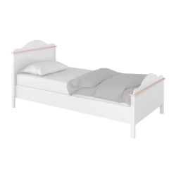 Viengulė lova su čiužiniu GIGLI, 104x209x100 cm