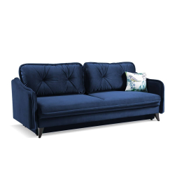 Sofa MELIC, mėlyna, 225x93x85 cm