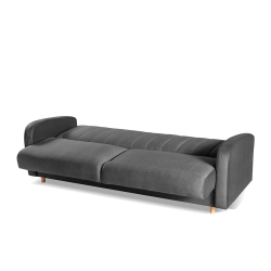 Sofa CAVIC, pilka, 222x93x90 cm