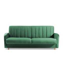 Sofa CAVIC, žalia, 222x93x90 cm