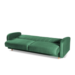 Sofa CAVIC, žalia, 222x93x90 cm