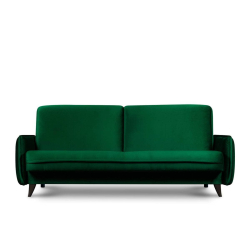 Sofa GRINDA, žalia, 225x93x100 cm