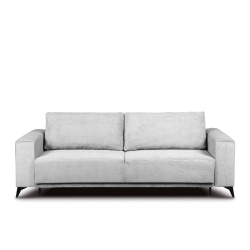 Sofa NIVU, šviesiai pilka, 260x100x98 cm