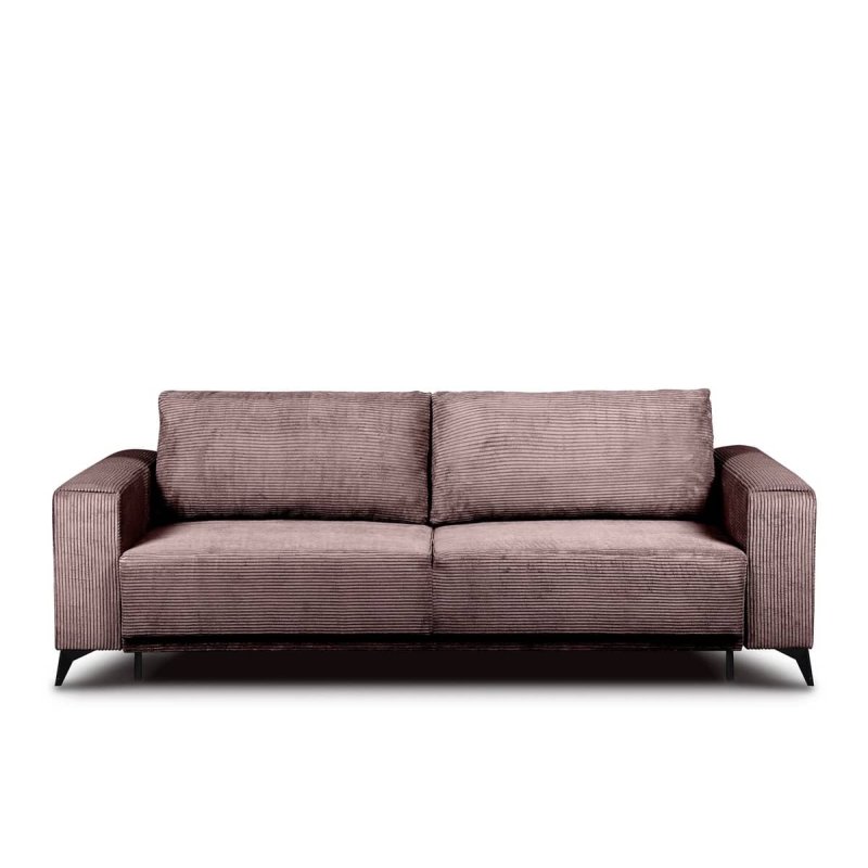 Sofa NIVU, rožinė, 260x100x98 cm