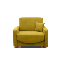 Fotelis INCU, geltonas, 105x96x83 cm