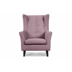 Fotelis SALIC, rožinis, 80x93x105 cm