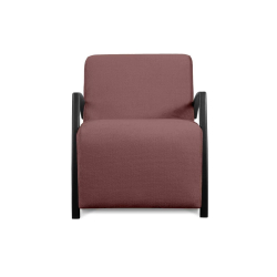 Fotelis CARA, rožinis, 67x82x76 cm