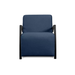 Fotelis CARA, mėlynas, 67x82x76 cm