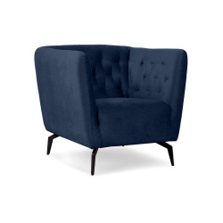 Fotelis CORDO, mėlynas, 103x88x91 cm