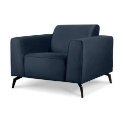 Fotelis VESTRU, mėlynas, 100x92x78 cm