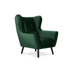 Fotelis MIRU, žalias, 90x100x105 cm