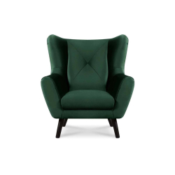 Fotelis MIRU, žalias, 90x100x105 cm