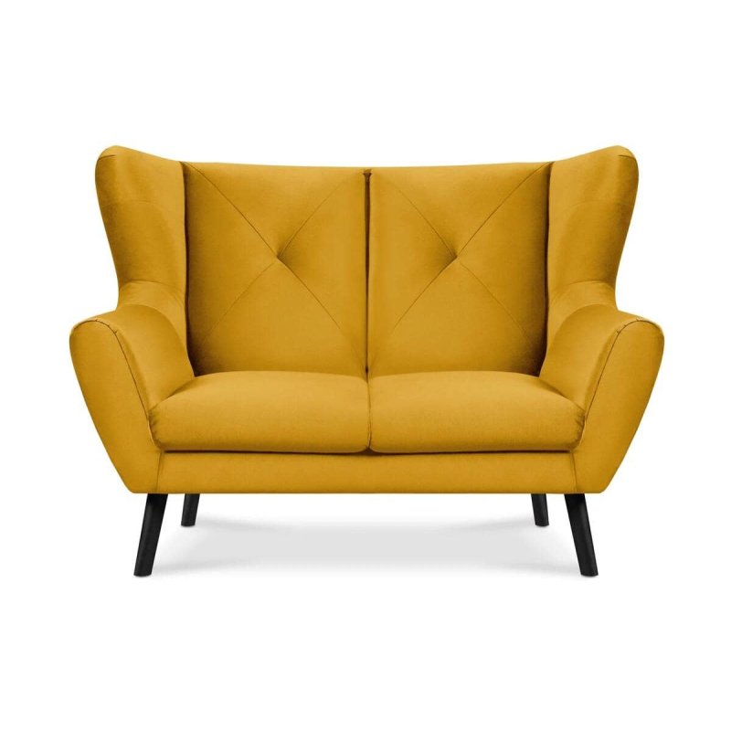 Sofa MIRU, geltona, 146x100x105 cm