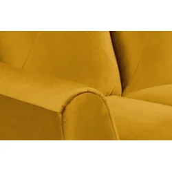 Sofa MIRU, geltona, 146x100x105 cm