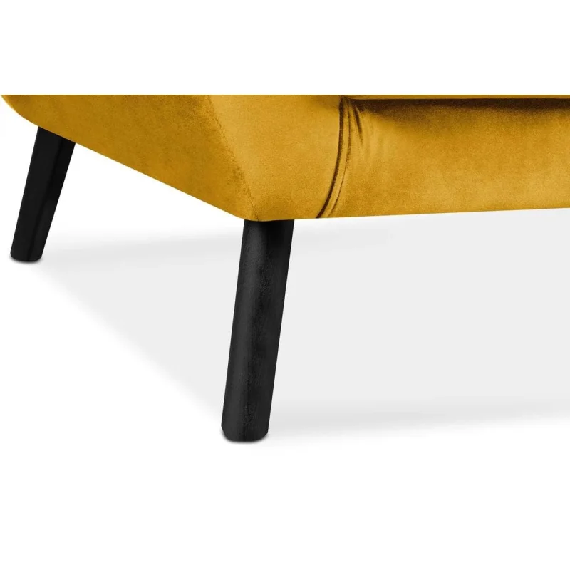 Sofa MIRU, geltona, 146x100x105 cm
