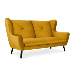 Sofa MIRU, geltona, 196x100x105 cm