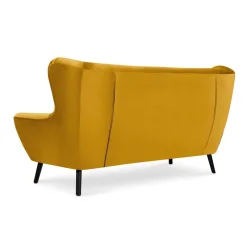 Sofa MIRU, geltona, 196x100x105 cm
