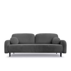 Sofa NUBUS, tamsiai pilka, 230x102x95 cm